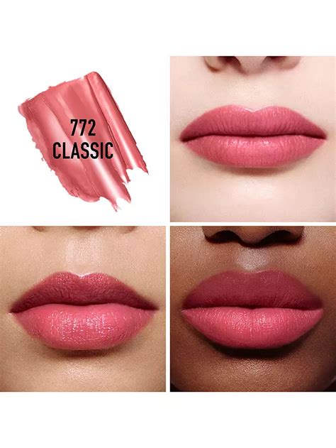 Dior Classic Matte (772) Rouge Dior Lip Color Product Info.